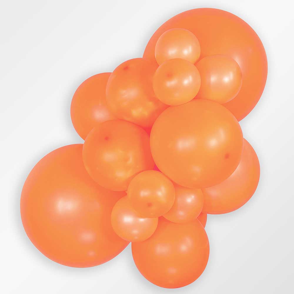 18 inch SEMPERTEX NEON ORANGE - LA Balloons