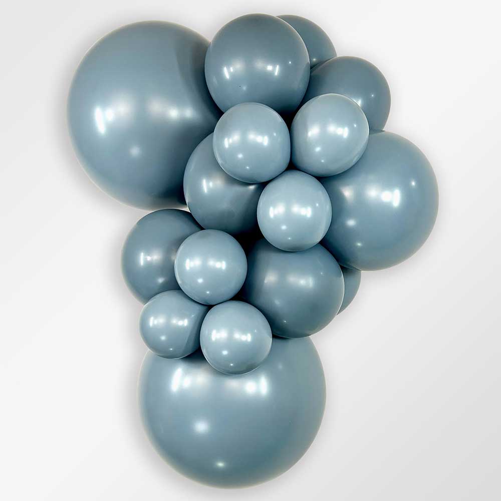 18 inch SEMPERTEX PASTEL DUSK BLUE - LA Balloons