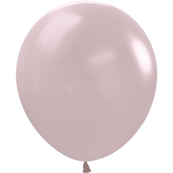 18 inch SEMPERTEX PASTEL DUSK ROSE - LA Balloons