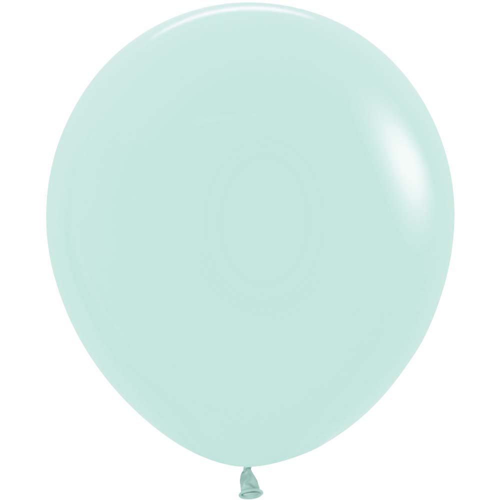 18 inch SEMPERTEX PASTEL MATTE GREEN - LA Balloons