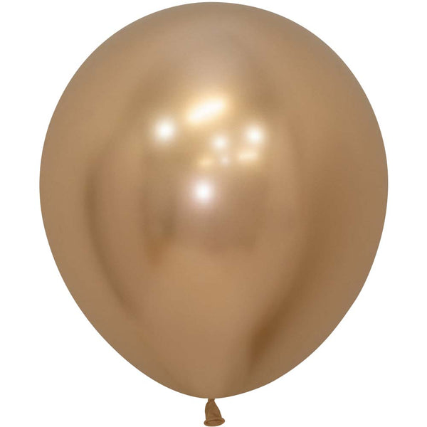 18 inch SEMPERTEX REFLEX GOLD - LA Balloons