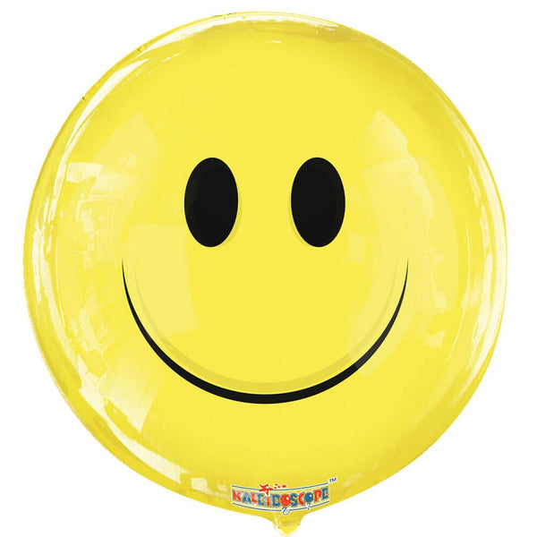 18 inch SMILE FACE GELLIBALL - LA Balloons