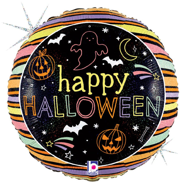 18 inch SPOOKY PASTEL HALLOWEEN - LA Balloons