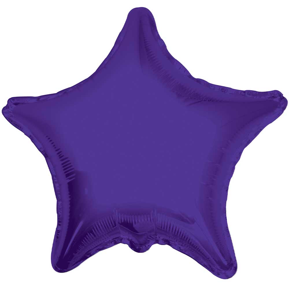 18 inch STAR - PURPLE