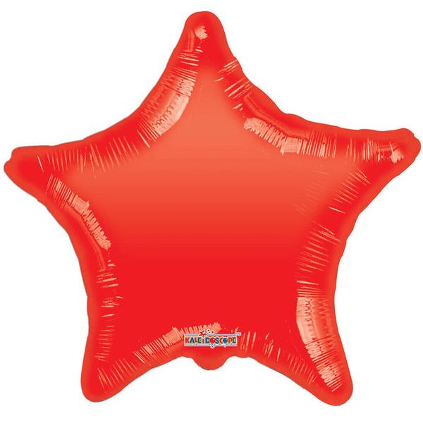 18 inch STAR - RED GELLIBEAN - LA Balloons