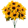 18 inch SUNFLOWER BUSH - YELLOW - LA Balloons