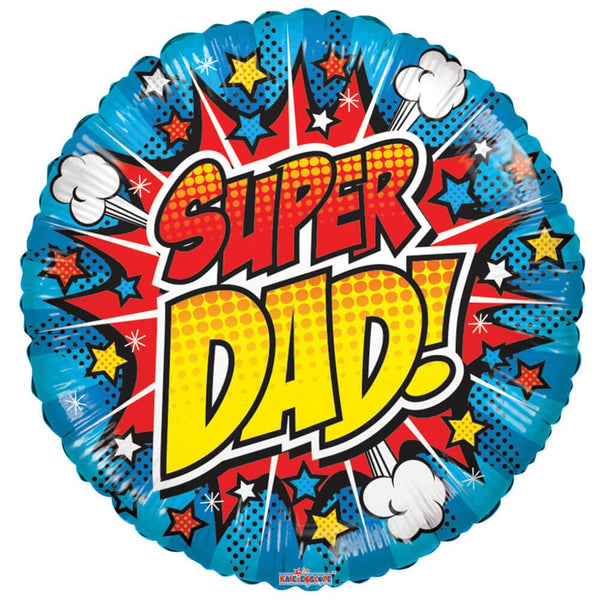 18 inch SUPER DAD! GELLIBEAN - LA Balloons