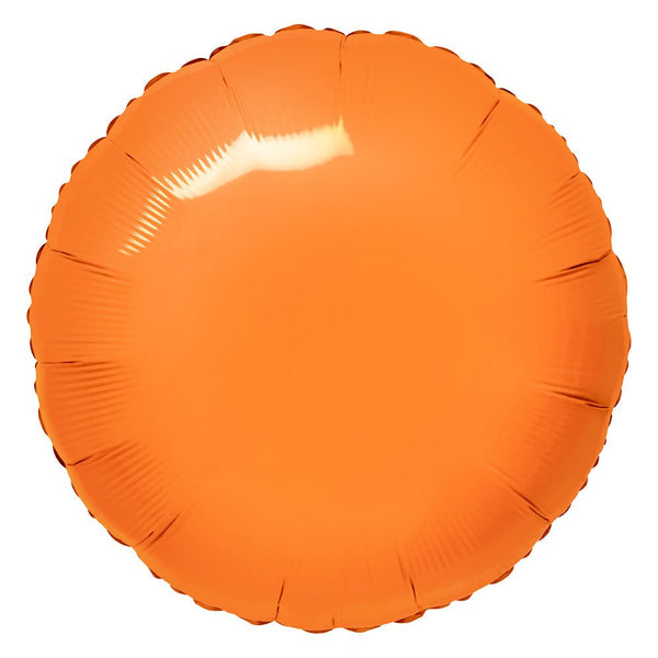 18 inch VIBRANT ORANGE - LA Balloons