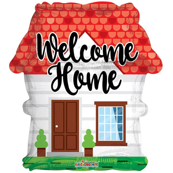 18 inch WELCOME HOME SHAPE - LA Balloons