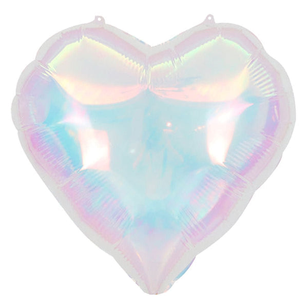 19 inch IRIDESCENT HEART - LA Balloons