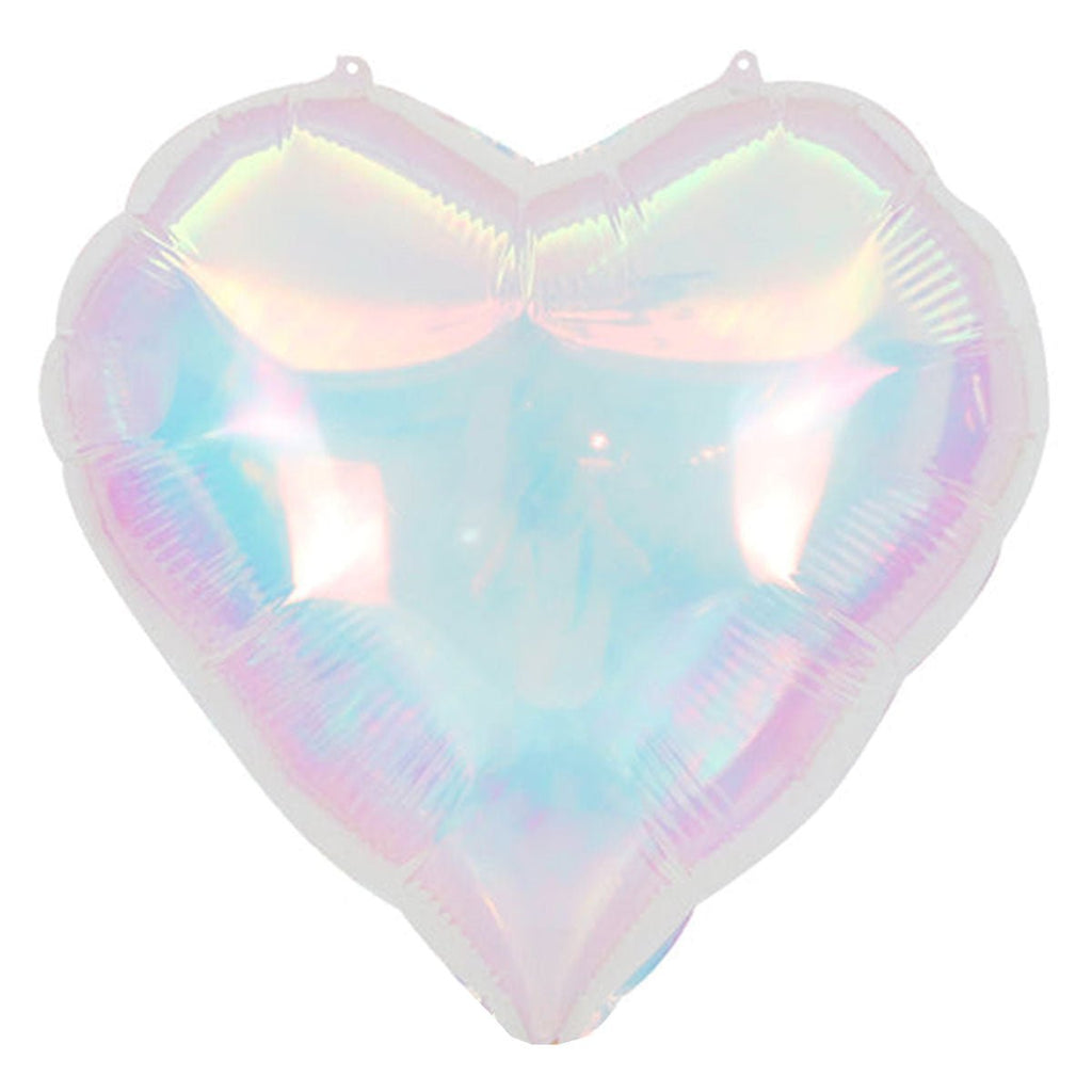 19 inch IRIDESCENT HEART