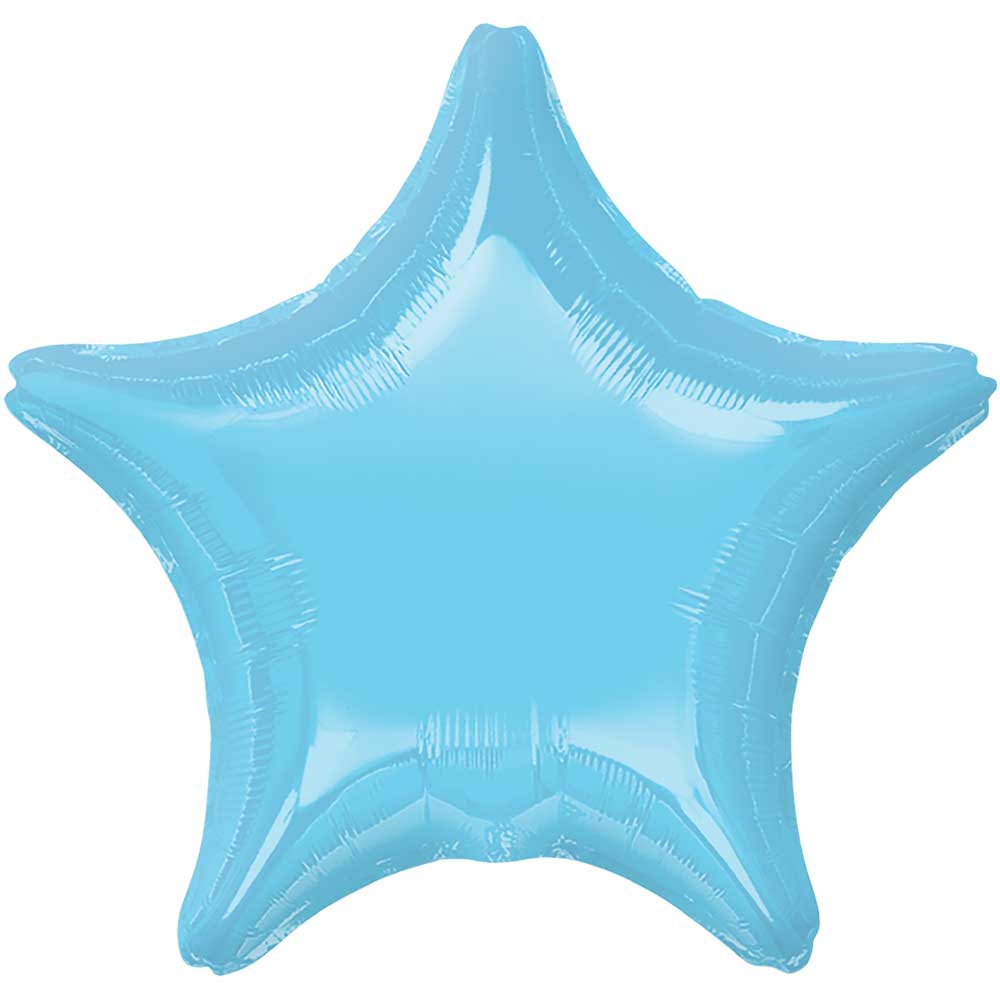 19 inch STAR - IRIDESCENT PEARL LITE BLUE