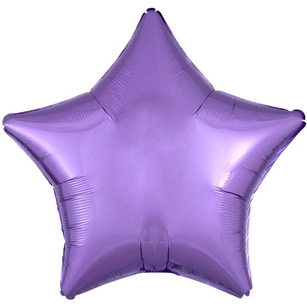 19 inch STAR - PEARL LAVENDER - LA Balloons