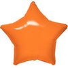 19 inch VIBRANT ORANGE STAR - LA Balloons