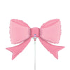 14 inch PRETTY PINK BOW MINI SHAPE (AIR-FILL ONLY)