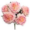 21 inch PEONY BUSH - PINK & CREAM - LA Balloons