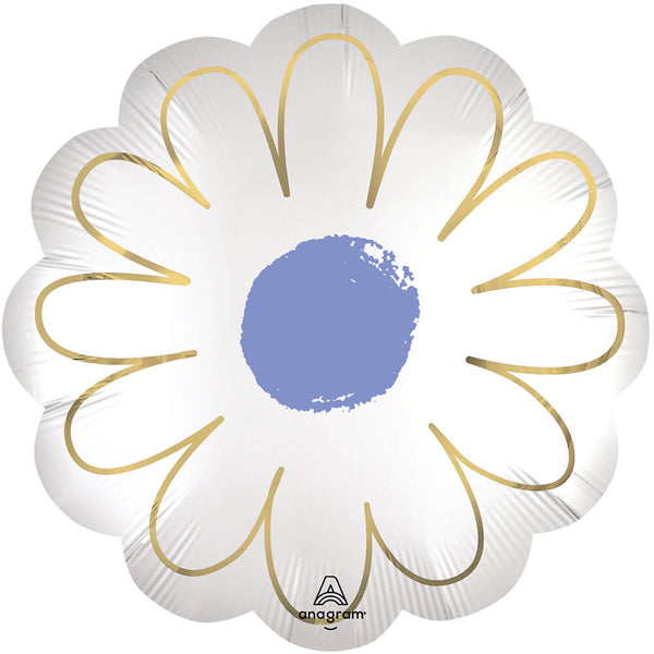 21 inch SATIN PURPLE DAISY - LA Balloons