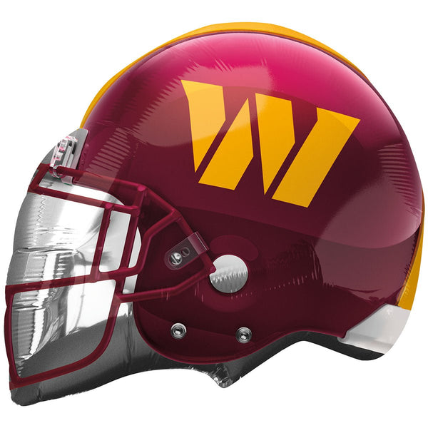 21 inch WASHINGTON COMMANDERS FOOTBALL HELMET - LA Balloons