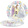 Unique 9 inch DISNEY PRINCESS ROUND DINNER PLATES (8 PK) Plates 21030-UN