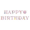Unique 6 foot DISNEY PRINCESS HAPPY BIRTHDAY JOINTED BANNER Party Decor 21036-UN