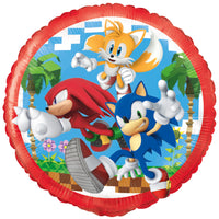 Unique 18 inch SONIC THE HEDGEHOG Foil Balloon 21838-UN-P