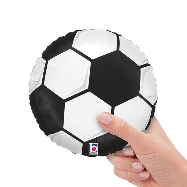 9 inch SOCCER BALL WHITE