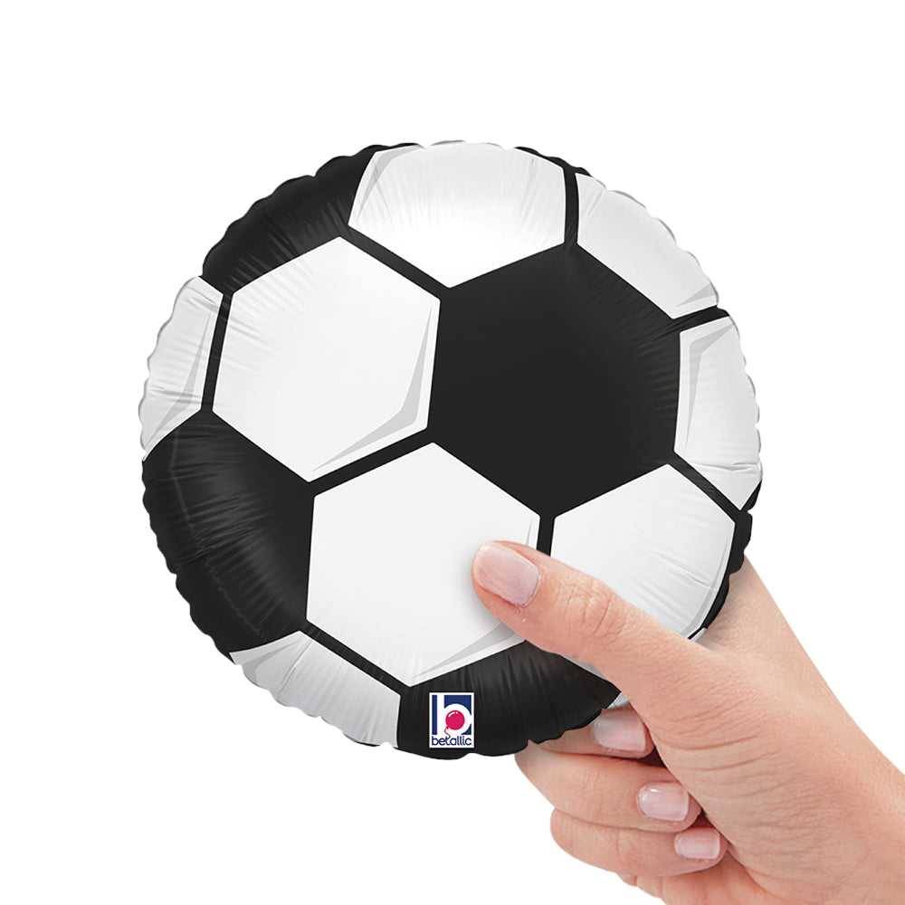 9 inch SOCCER BALL WHITE