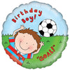 18 inch HAPPY BIRTHDAY FOOTBALLER