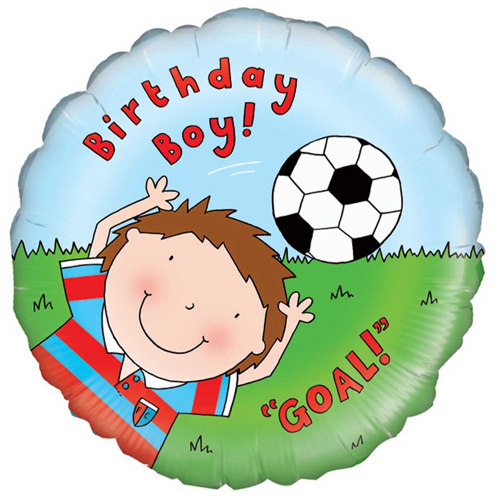18 inch HAPPY BIRTHDAY FOOTBALLER