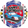 18 inch SPORTS CAR BIRTHDAY METALLIC