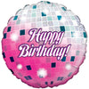 18 inch GLITTERBALL BIRTHDAY HOLOGRAPHIC