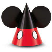Unique MICKEY MOUSE PARTY HATS (8 PK) Party Hats 23441-UN