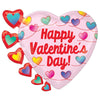 24 inch HAPPY VALENTINE'S DAY INFINITE KNOTS - LA Balloons