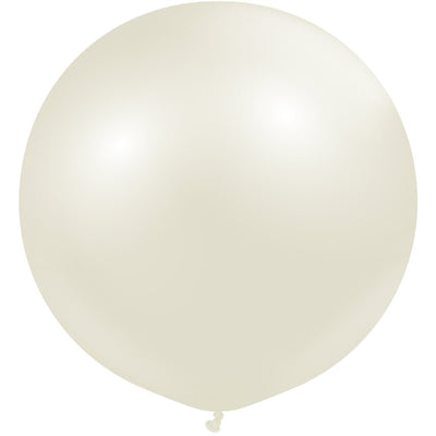 24 inch KALISAN AURA IVORY WHITE - LA Balloons