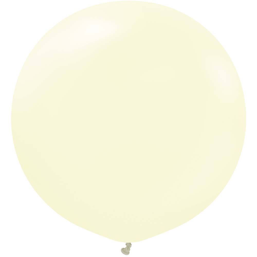24 inch KALISAN MACARON PALE YELLOW - LA Balloons