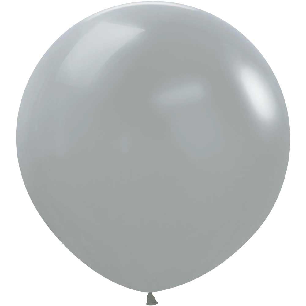 24 inch SEMPERTEX DELUXE GREY - LA Balloons