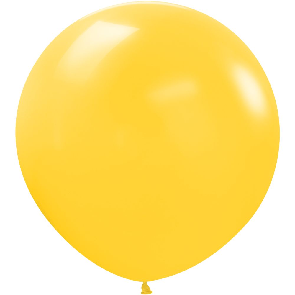 24 inch SEMPERTEX DELUXE HONEY YELLOW - LA Balloons