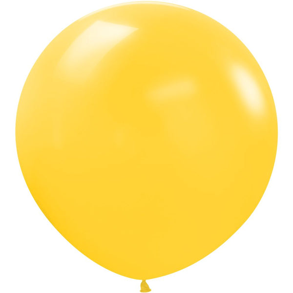 24 inch SEMPERTEX DELUXE HONEY YELLOW - LA Balloons