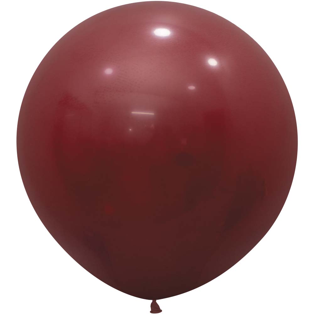 24 inch SEMPERTEX DELUXE MERLOT - LA Balloons