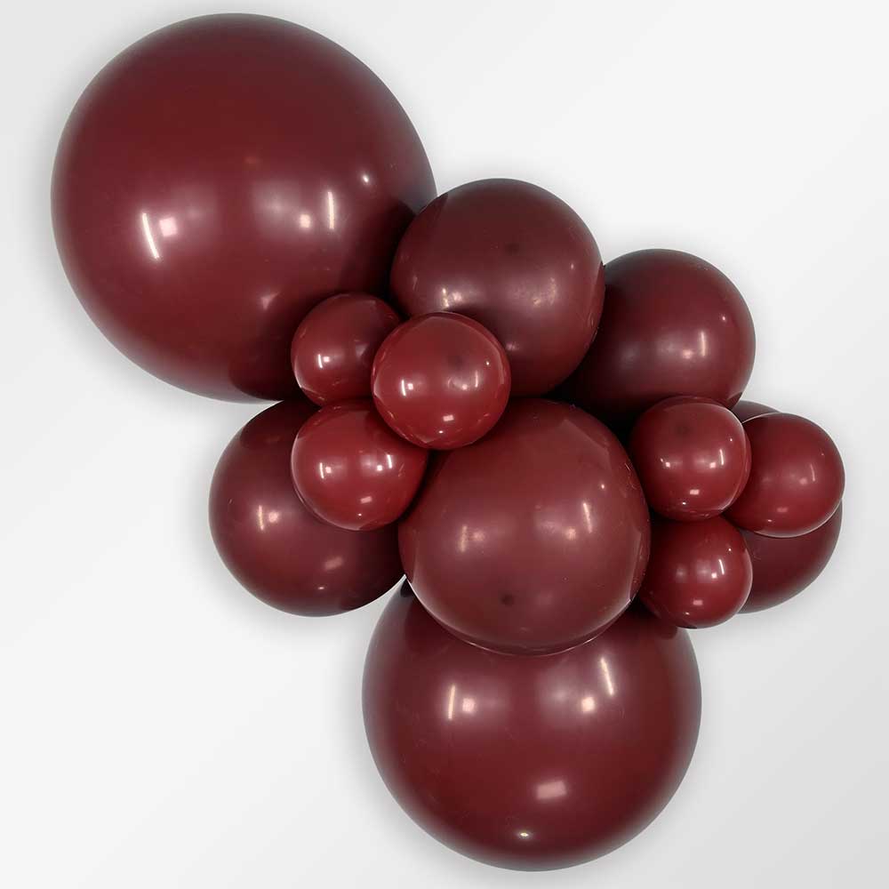 24 inch SEMPERTEX DELUXE MERLOT - LA Balloons