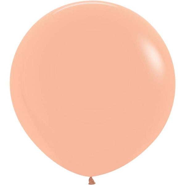 24 inch SEMPERTEX DELUXE PEACH BLUSH - LA Balloons