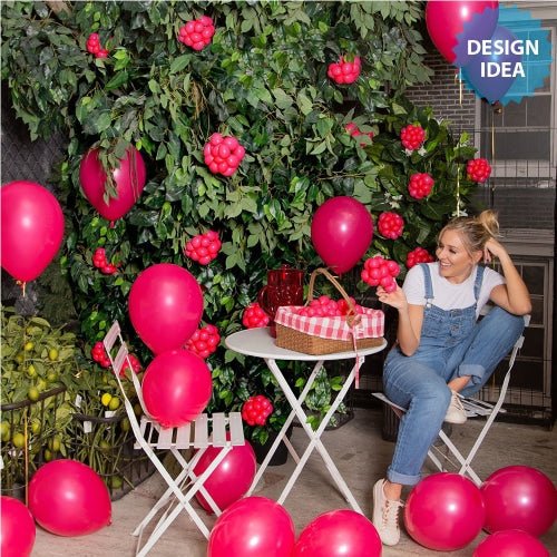 24 inch SEMPERTEX DELUXE RASPBERRY - LA Balloons