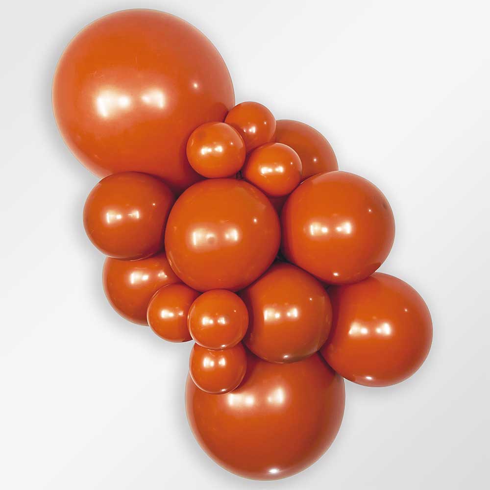 24 inch SEMPERTEX DELUXE SUNSET ORANGE - LA Balloons
