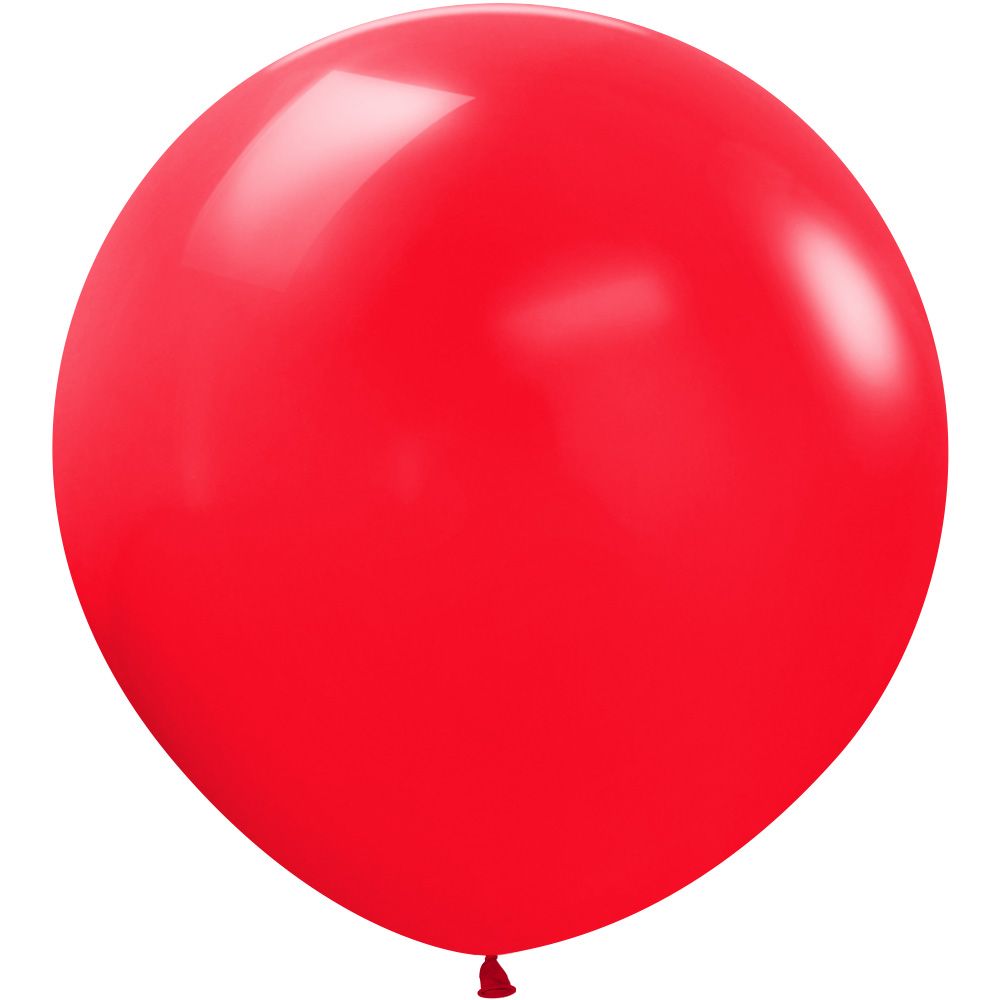 24 inch SEMPERTEX FASHION RED - LA Balloons