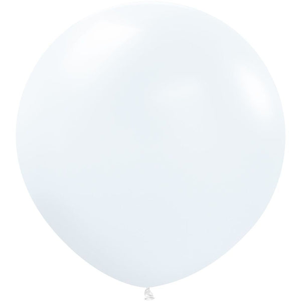 24 inch SEMPERTEX FASHION WHITE - LA Balloons