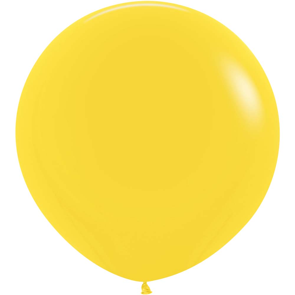 24 inch SEMPERTEX FASHION YELLOW - LA Balloons