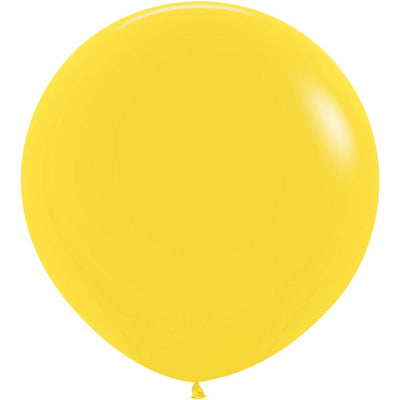 24 inch SEMPERTEX FASHION YELLOW - LA Balloons