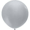 24 inch SEMPERTEX METALLIC SILVER - LA Balloons