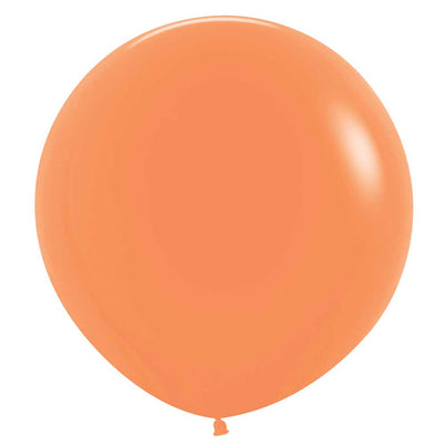 24 inch SEMPERTEX NEON ORANGE - LA Balloons