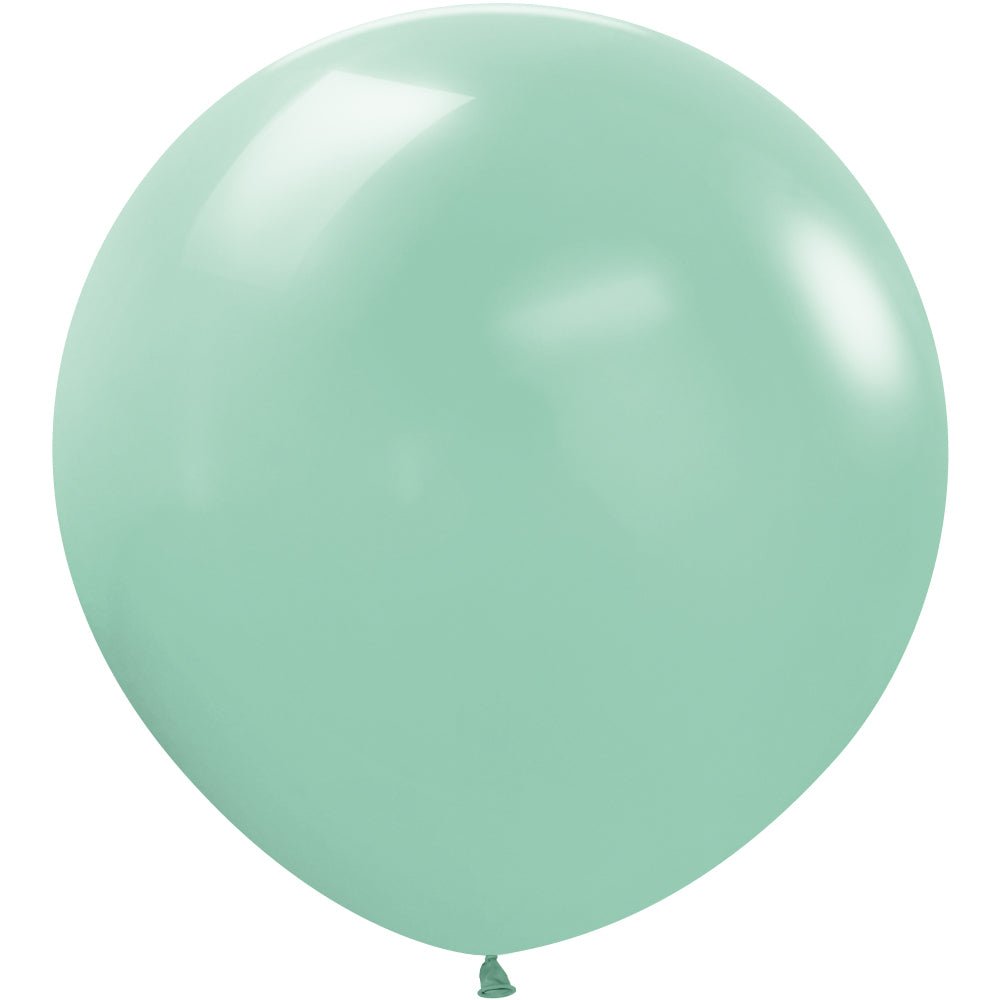 24 inch SEMPERTEX PASTEL DUSK GREEN TEA - LA Balloons